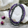 Pulsera Magnética con Amatista