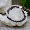 Pulsera Magnética con Cuarzo Rosa