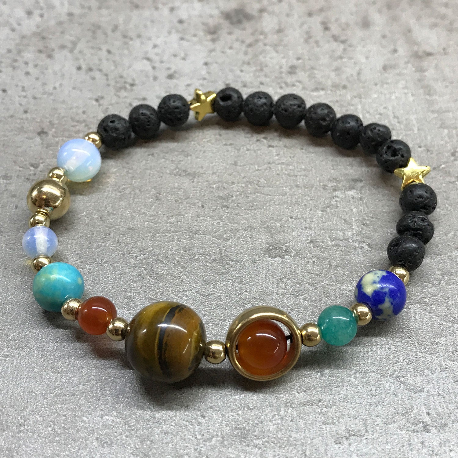 Pulsera del Sistema Solar - Oro