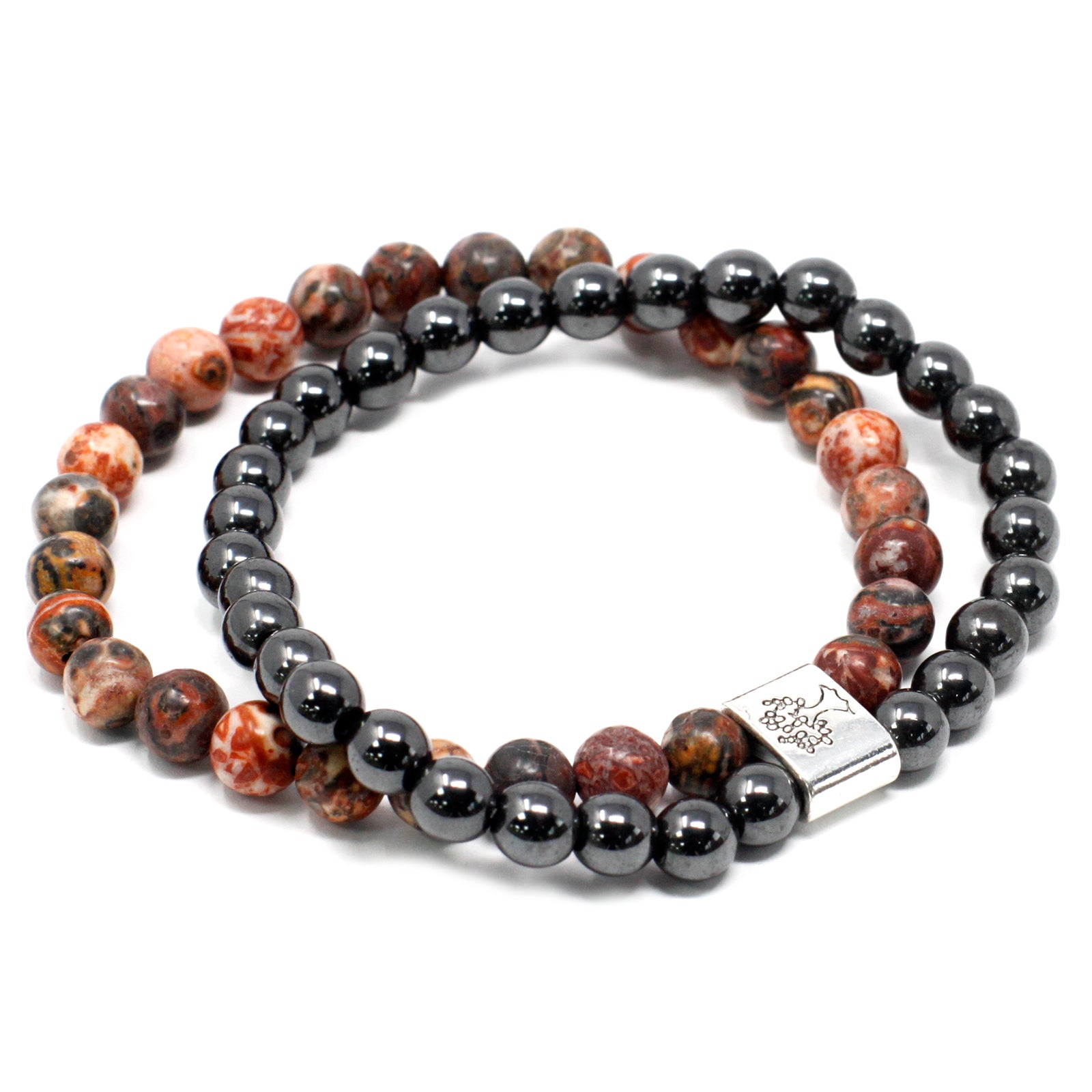 Pulsera Magnética con Jaspe Leopardo