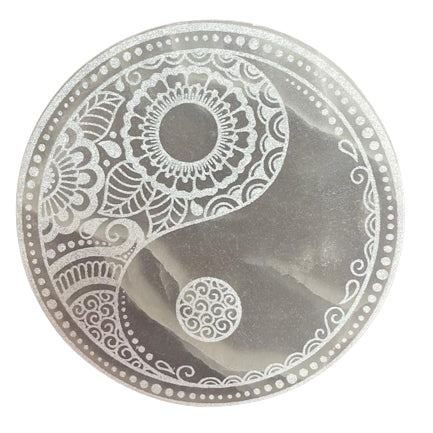 Placa de Carga Grande 18cm Feng Shui - Yin y Yang